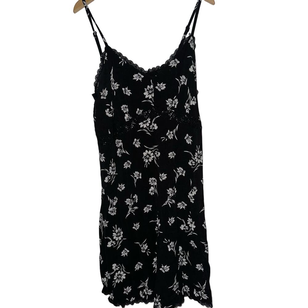 Black and White Floral Torrid Summer Dress Vacation Cruise Boho Costal Plus 2X